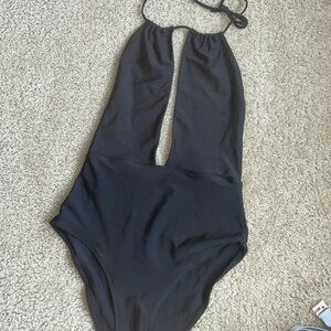 Black One-Piece